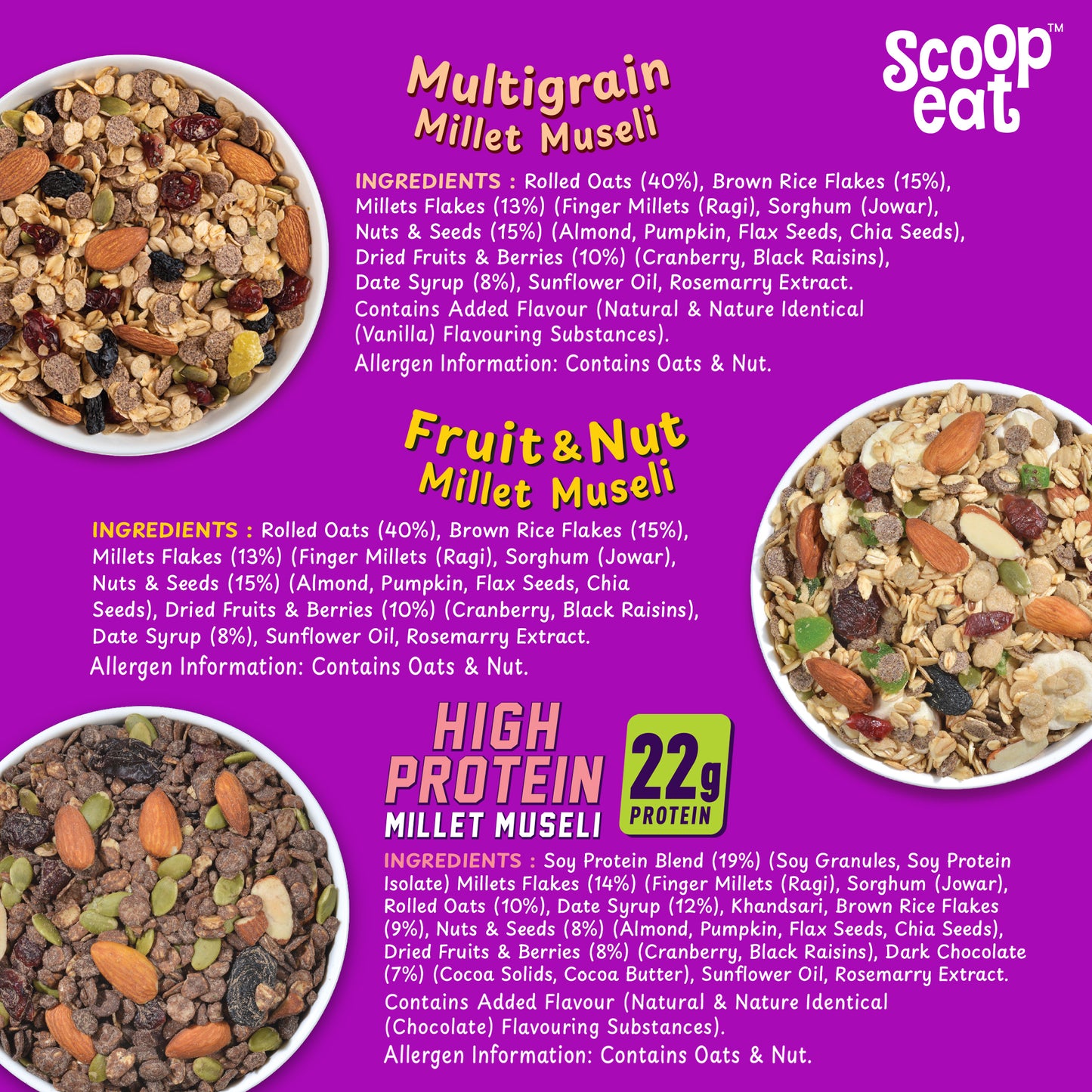 Muesli Assortment Pack - Experience the Best of All Worlds!