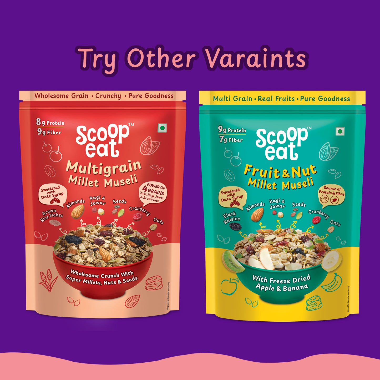 Scoopeat 22g High Protein Muesli - 750g
