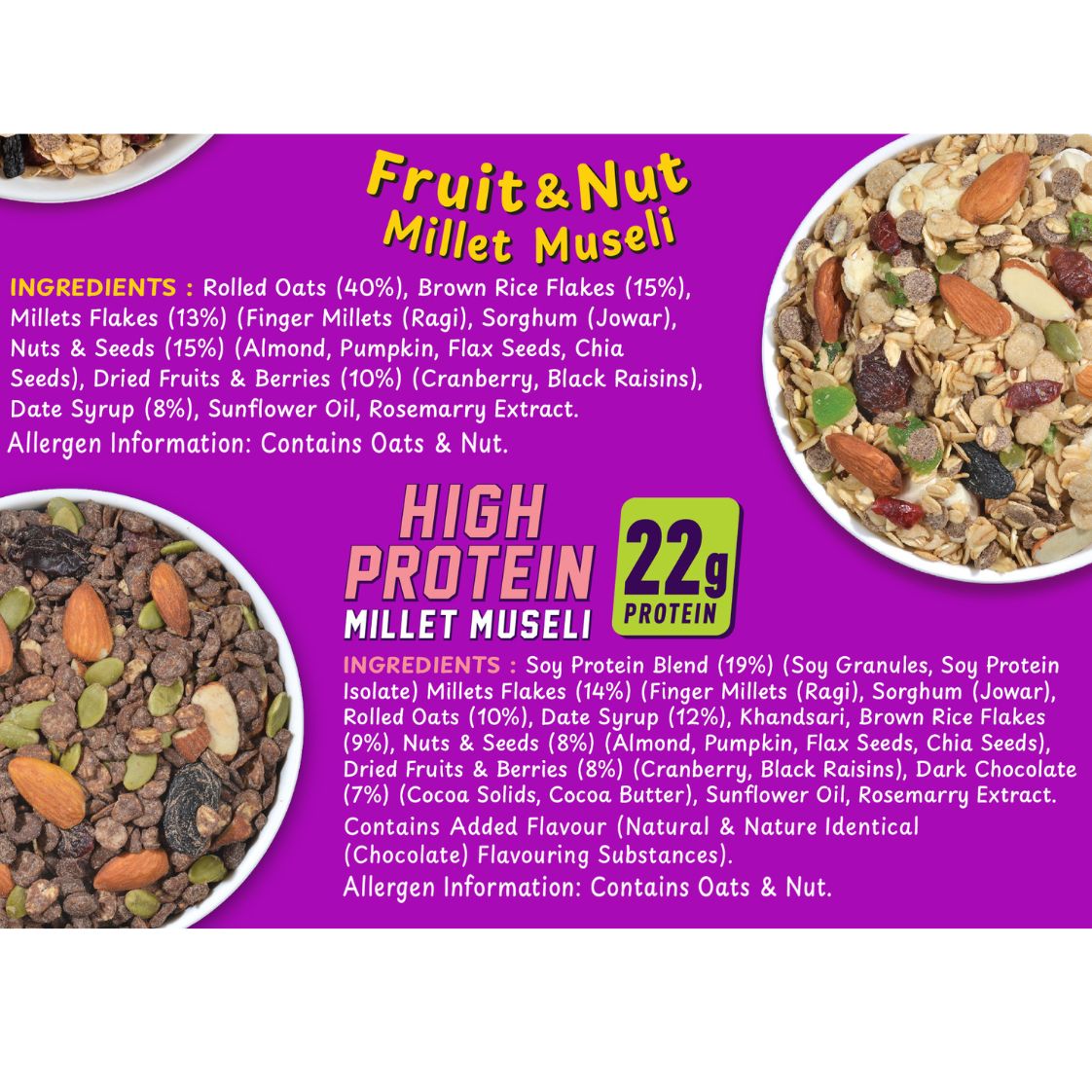 Muesli Assortment Pack - Experience the Best of All Worlds!