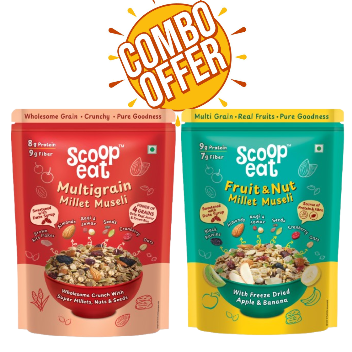Muesli Assortment Pack - Experience the Best of All Worlds!