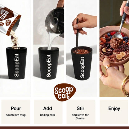 Scoopeat 26g Super High Protein Chocolate Oats 400gm