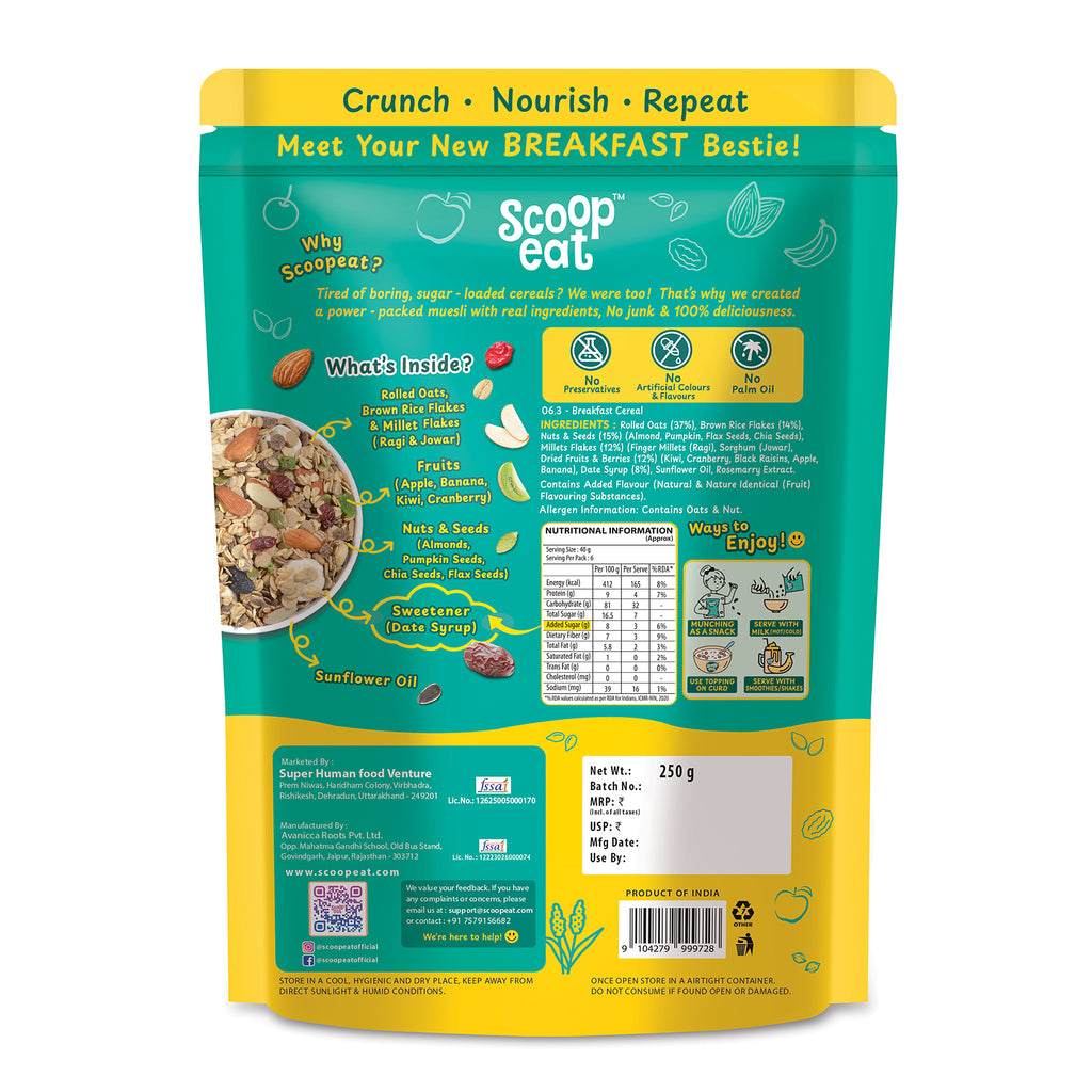 Fruit LOVES Nuts Muesli