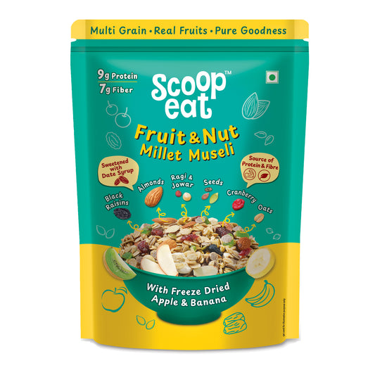 Scoopeat Fruit LOVES Nuts Muesli – A Love Story in Every Bite!